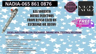 Kia Sorento Diesel Injectors For Sale Or To Recon