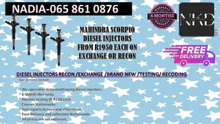 Mahindra Scorpio Diesel Injectors For Sale On Exchnage With 6 Months Warranty
