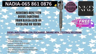 Mercedes Benz Vito Diesel Injectors For Sale Or To Recon