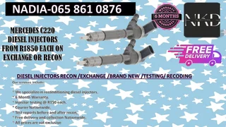 Mercedes C220 Diesel Injectors For Sale Or To Recon