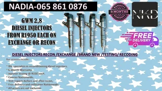 Gwm 2.8 Diesel Injectors For Sale On Exchange Or To Recon