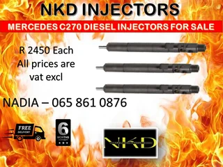 Mercedes C270 Diesel Injectors For Sale Or To Recon
