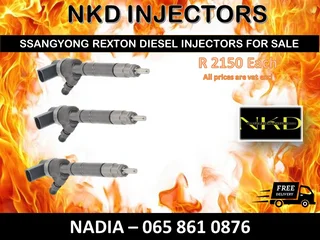 Ssangyong Rexton Diesel Injectors For Sale On Exchange Or To Recon
