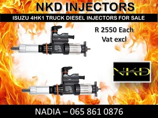 Isuzu 4hk1 Diesel Injectors For Sale Or To Recon