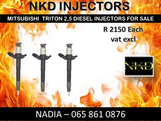 Mitsubishi Triton 2.5 Diesel Injectors For Sale On Exchange