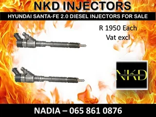 Hyundai Santa Fe 2l Diesel Injectors For Sale On Exchange Or To Recon With Warranty
