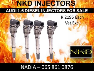 Audi 1.6 Diesel Injectors For Sale Or To Recon