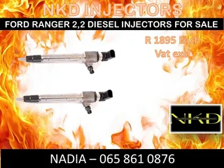 Ford Ranger 2.2 Diesel Injectors For Sale On Exchange Or To Recon