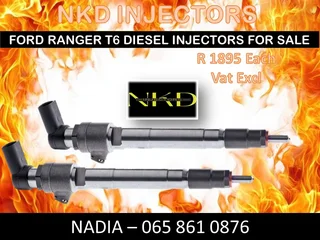 Ford Ranger T6 Diesel Injectors For Sale On Exchange Or To Recon With Warranty
