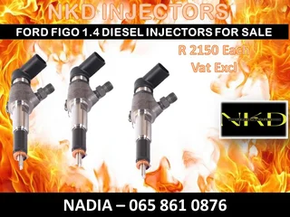 Ford Figo 1.4 Diesel Injectors For Sale On Exchange With 6 Months Warranty