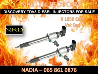 Discovery Tdv8 Diesel Injectors For Sale On Exchange Or To Recon With Warranty