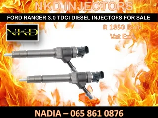 Ford Ranger 3l Tdci Diesel Injectors For Sale Or To Recon