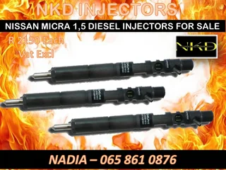 Nissan Micra 1.5 Diesel Injectors For Sale On Exchnage With Warranty