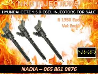 Hyundai Getz Diesel Injectors For Sale Or To Recon