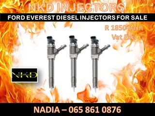 Ford Everest Diesel Injectors For Sale Or To Recon
