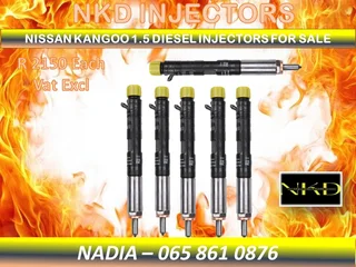Nissan Kangoo 1.5 Diesel Injectors For Sale Or To Recon