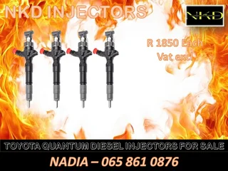 Toyota Quantum Diesel Injectors For Sale Or To Recon