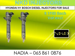 Hyundai H1 Diesel Injectors For Sale Or To Recon