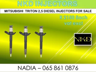 Mitsubishi Triton 2.5 Diesel Injectors For Sale On Exchange