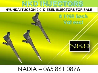 Hyundai Tucson 2l Diesel Injectors For Sale Or To Recon