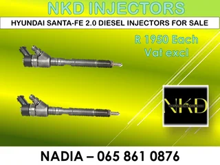 Hyundai Santa Fe 2l Diesel Injectors For Sale On Exhange Or To Recon With Warranty