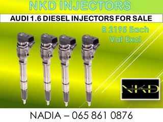 Audi 1.6 Diesel Injectors For Sale Or To Recon