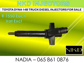 Toyota Dyna 14b Diesel Injectors For Sale On Exchange