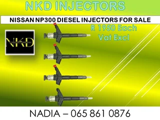 Nissan Np 300 Diesel Injectors For Sale On Exchange Or To Recon With Warranty