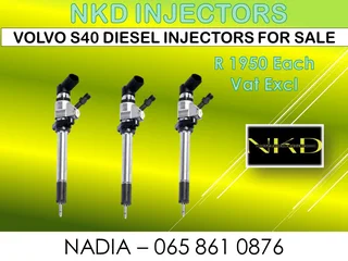 Vo;vo S40 Diesel Injectors For Sale On Exchange With 6 Months Warranty