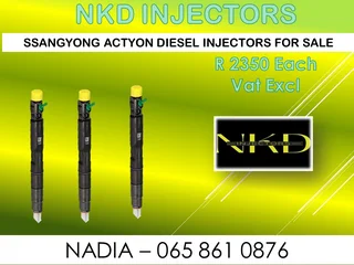 Ssangyong Actyon Diesel Injectors For Sale On Exchange