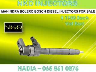 Mahindra Bolero Diesel Injectors For Sale Or To Recon