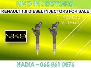 Renault 1.9 Diesel Injectors For Sale On Exchange Or To Recon