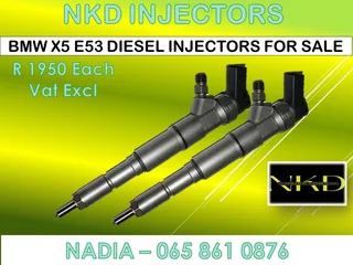 Bmw X5 E53 Diesel Injectors For Sale Or To Recon