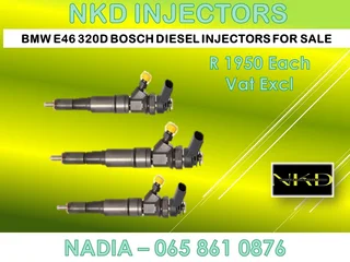 Bmw E46 320d Diesel Injectors For Sale On Exchange Or To Recon With Warranty