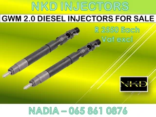 Gwm 2.0 Diesel Injectors For Sale On Exchange Or To Recon