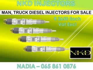 Man Truck Diesel Injectors For Sale Or To Recon
