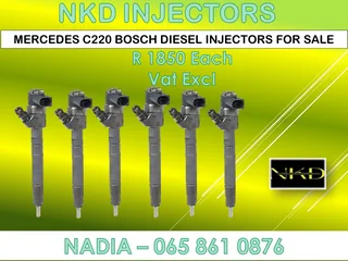 Mercedes C220 Diesel Injectors For Sale On Exchange Or To Recon