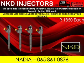Mercedes Vitto Diesel Injectors For Sale On Exchange