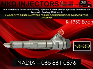 Kia Sorento Diesel Injectoes For Sale On Exchange