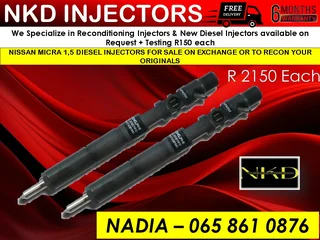Nissan Micra 1.5 Diesel Injectors For Sale On Exchange With Warranty
