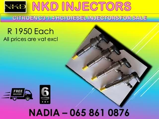 Citroen C3 1.4 Hdi Diesel Injectors For Sale On Exchange