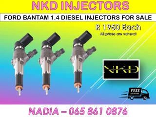 Ford Bantam 1.4 Diesel Injectors For Sale On Exchange With 6 Months Warranty