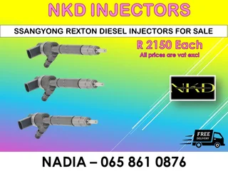 Ssangyong Rexton Diesel Injectors For Sale On Exchange Or To Recon