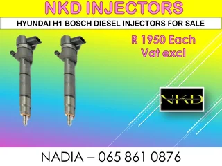 Hyundai H1 Diesel Injectors For Sale Or To Recon