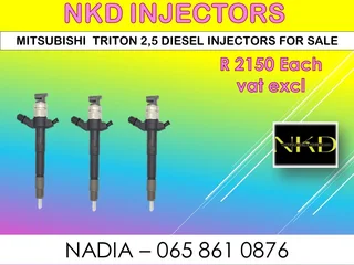 Mitsubishi Triton 2.5 Diesel Injectors For Sale On Exchange