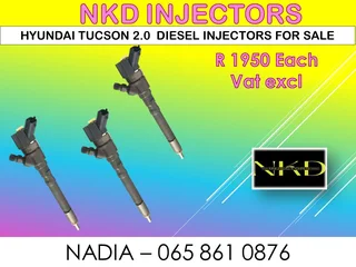 Hyundai Tucson 2l Diesel Injectors For Sale Or To Recon