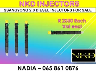 Ssangyong 2l Diesel Injectors For Sale On Exchange With 6 Months Warranty