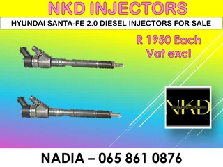 Hyundai Santo Fe 2l Diesel Injectors For Sale On Exchange Or To Recon With Warranty