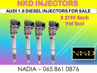 Audi 1.6 Diesel Injectors For Sale Or To Recon