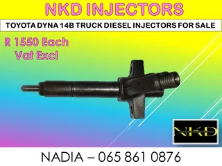 Toyota Dyna 14b Diesel Injectors For Sale On Exchange